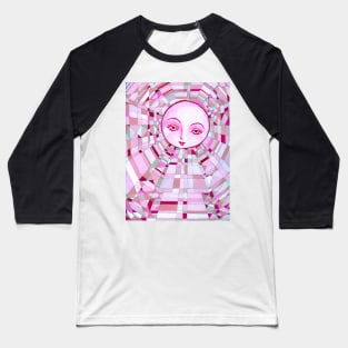 Pink Diamond Moon Baseball T-Shirt